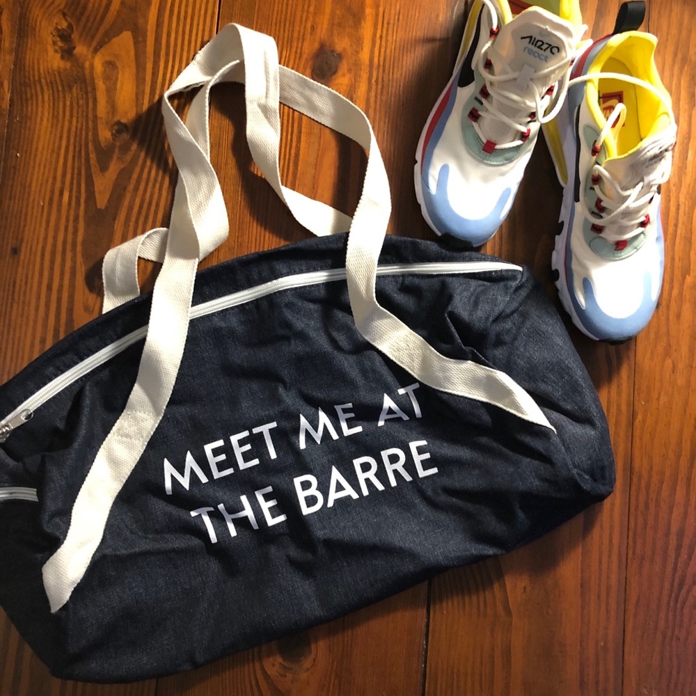 🏋️♀️ Meet Me At the Barre Duffle Bag 🏋️♀️